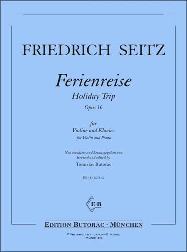 Cover - Seitz, Ferienreise op. 16